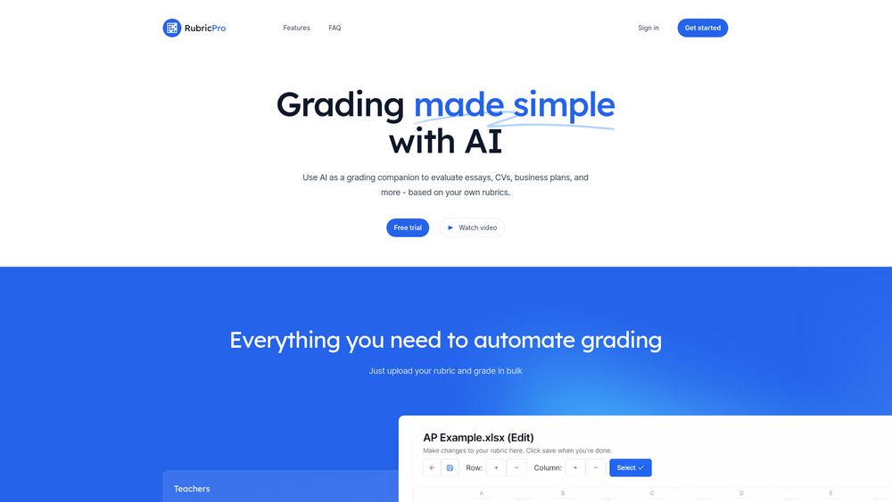 image for rubricpro.ai
