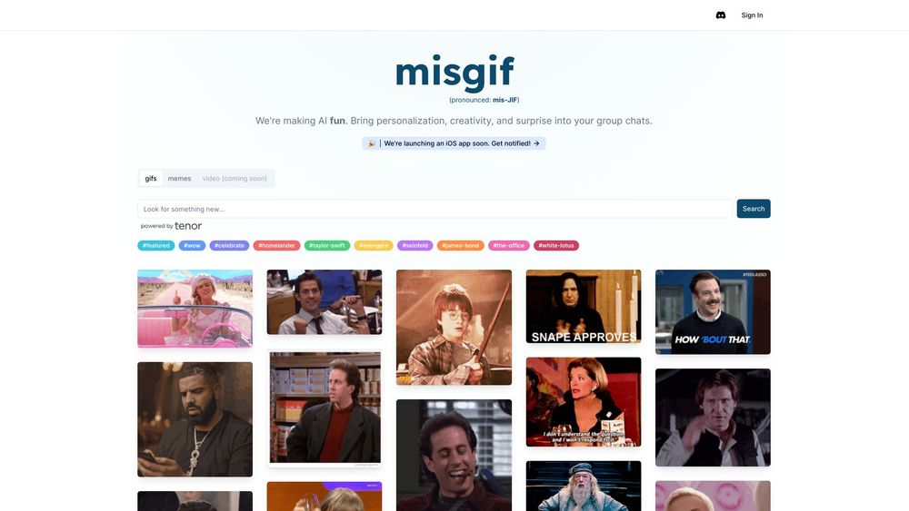image for Misgif: AI Generated GIFs