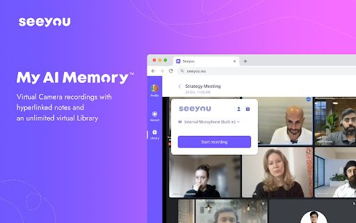 image for SEEYOU - the Smart Recorder & Virtual Library