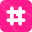 Icon for hashtag.expert