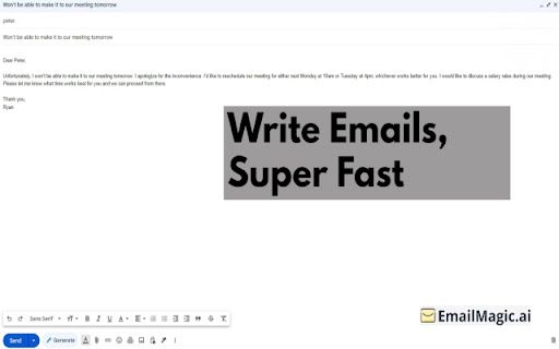 image for EmailMagic | AI Email Assistant