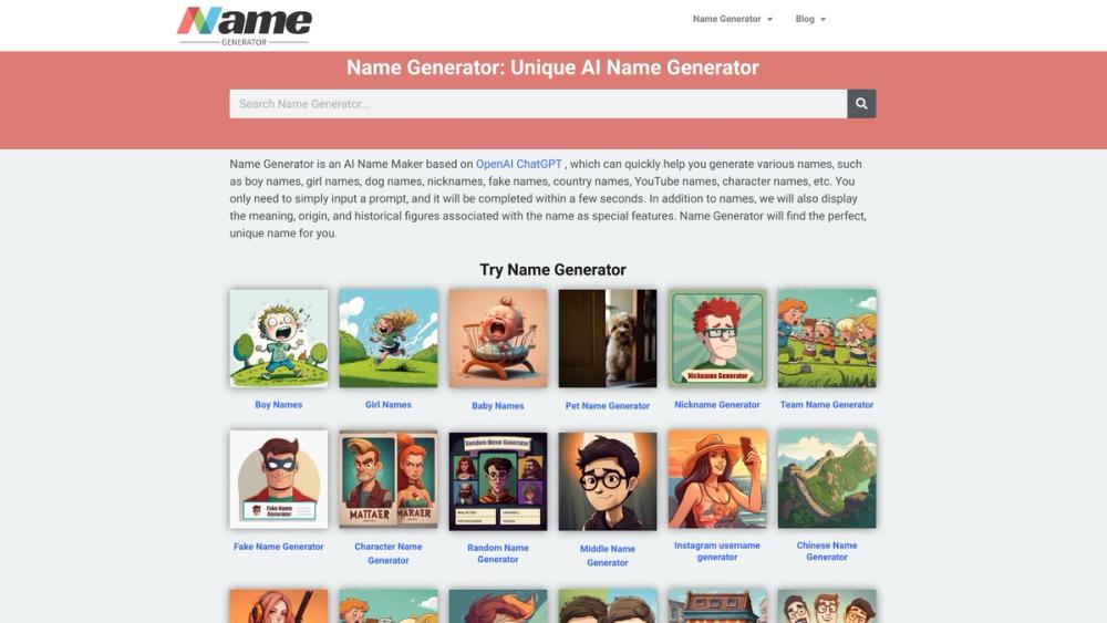 image for Name Generator