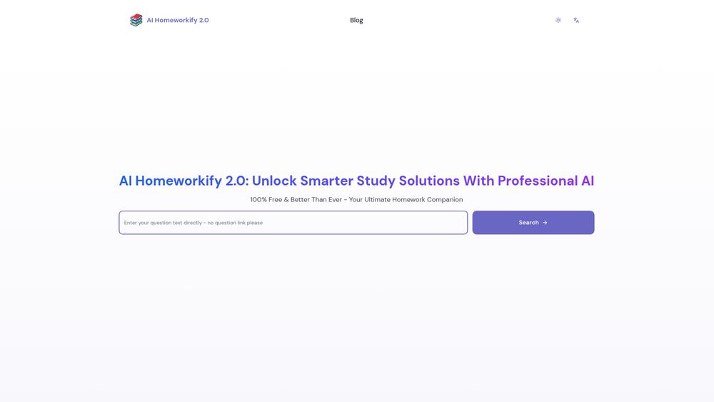image for AI Homeworkify