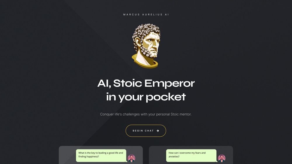 image for Marcus Aurelius AI