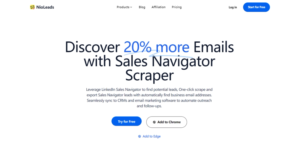 image for Sales Navigator Scraper by NioLeads