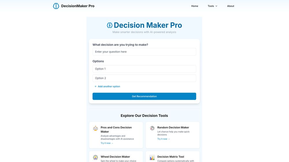 image for Decision Maker Pro