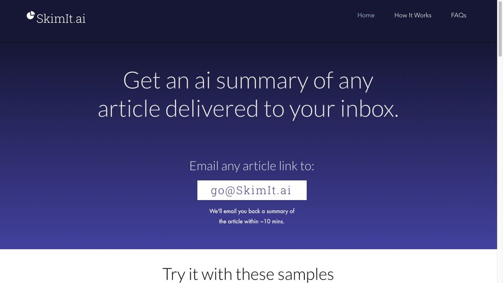 image for Skim It
