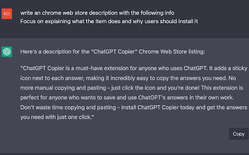 image for ChatGPT Copier