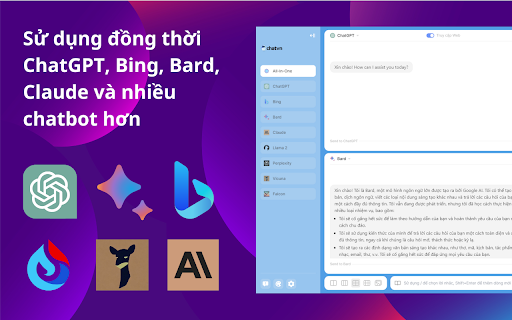 image for ChatHub - All-in-one chatbot client
