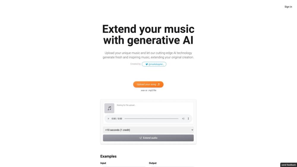 image for ExtendMusic.AI