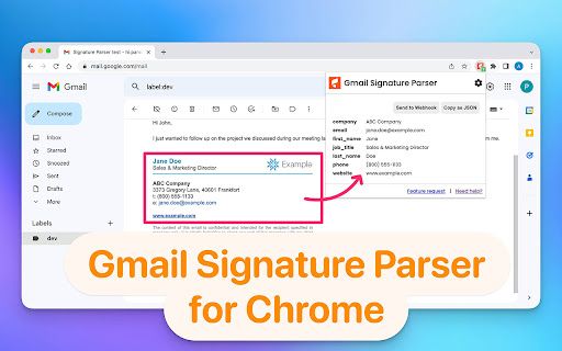 image for Email Signature Parser