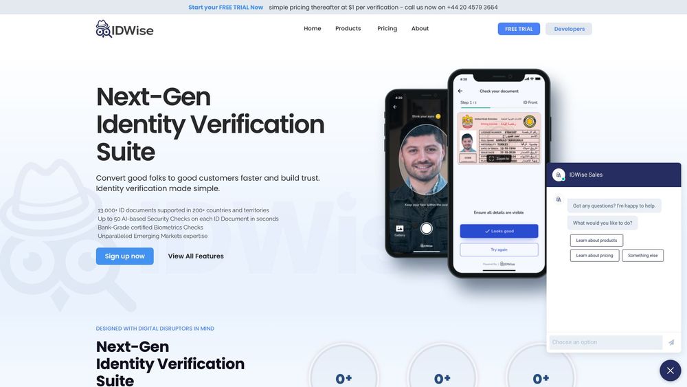 image for IDWise Identity Verification, eKYC & AML