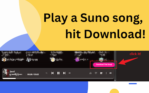 image for Suno AI Music Downloader - MP3
