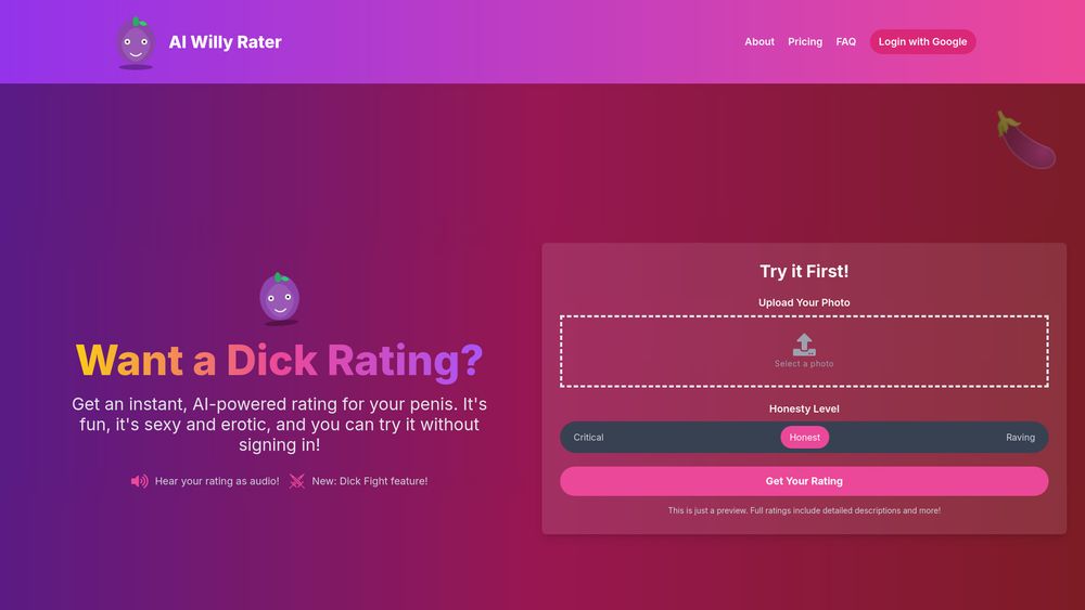 image for AI Willy Rater
