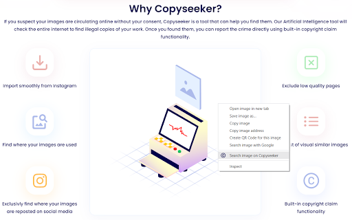image for Reverse image search by Copyseeker