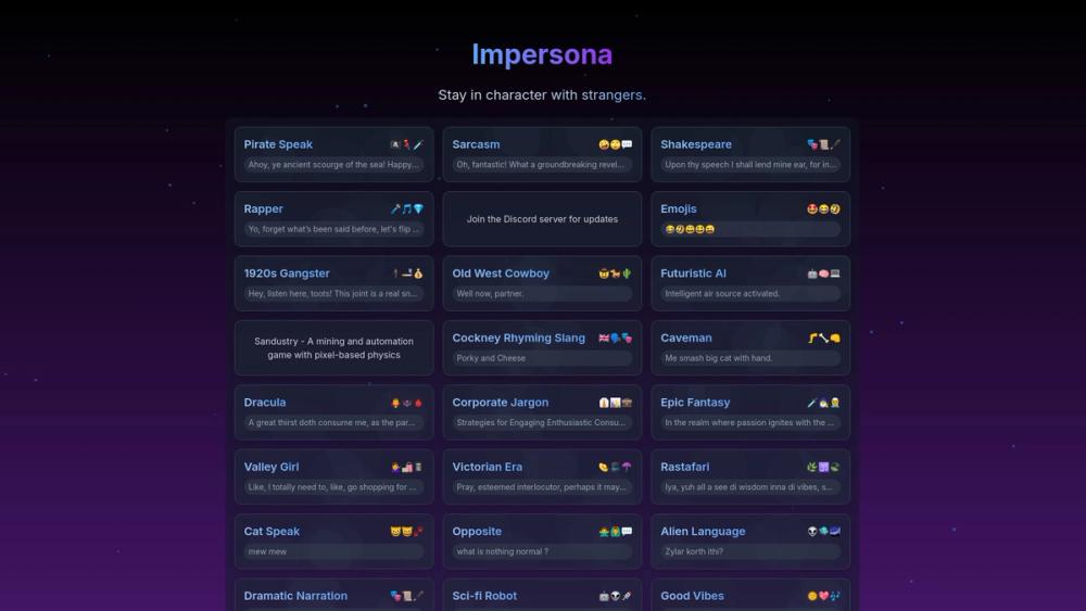 image for Impersona