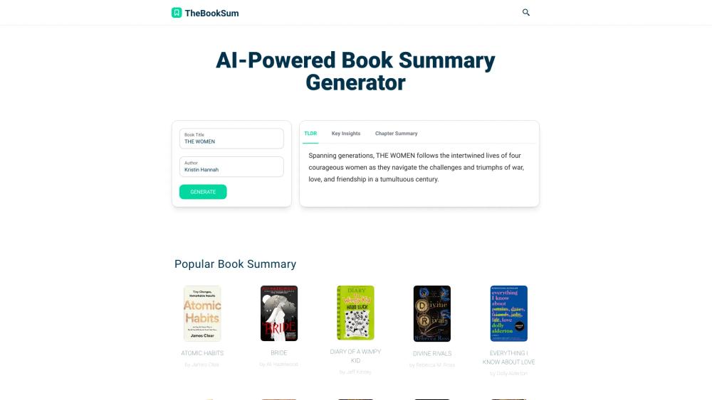 image for TheBookSum