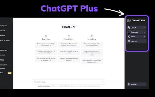 image for ChatGPT Plus - Batch Export GPT Conversations