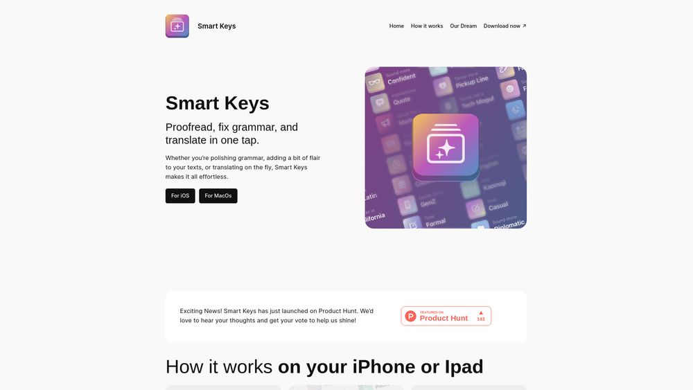 image for Smart Keys for iOS