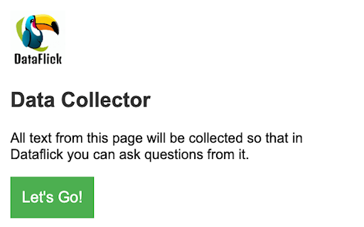image for Dataflick - Data Collector