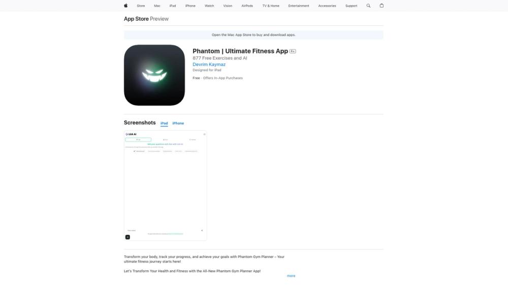 image for Phantom | Ultimate AI Fitness Coach