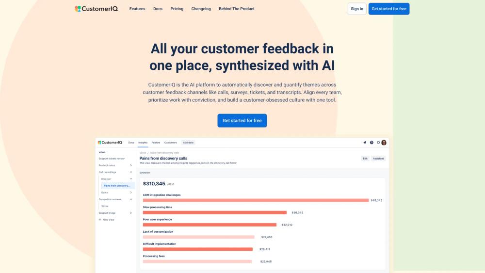 image for CustomerIQ