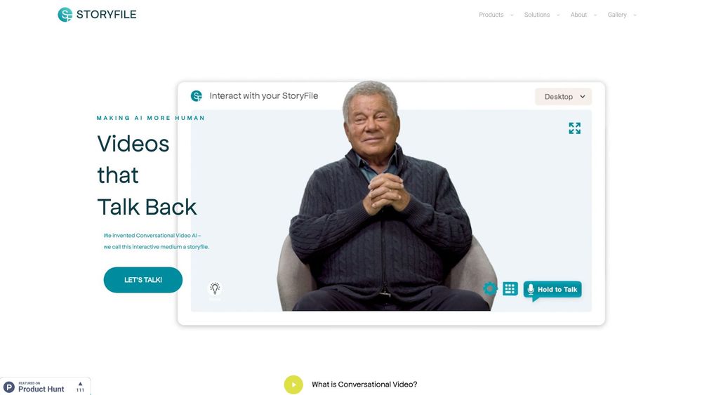 image for Conversa - Videos That Talk back