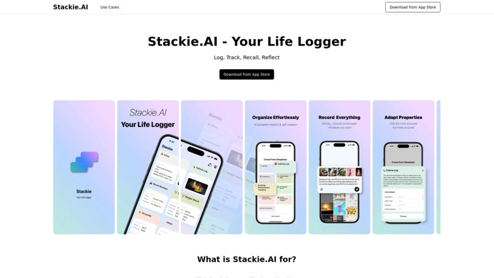 image for Stackie.AI (Notes, Tracker, Memo & More)