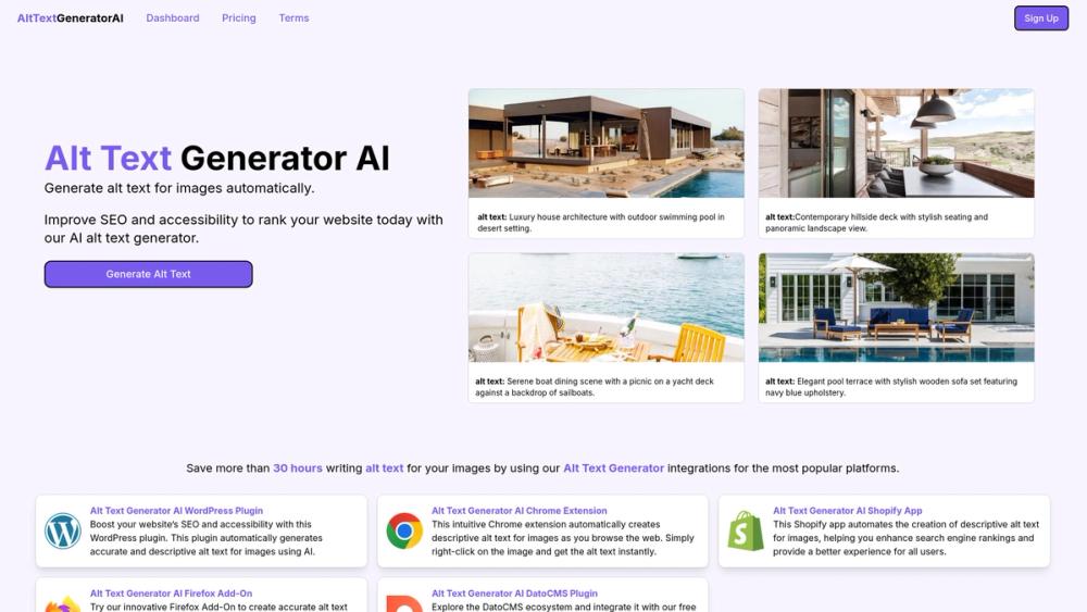 image for Alt Text AI Generator