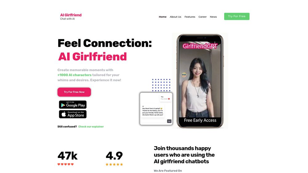 image for AI Girlfriend -  The Perfect Virtual GF
