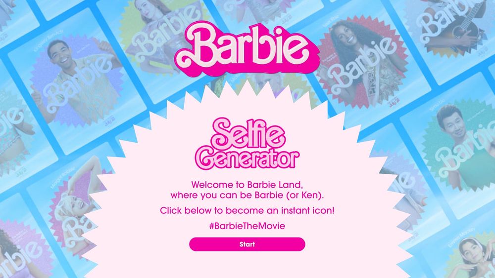 image for Barbie Selfie Generator