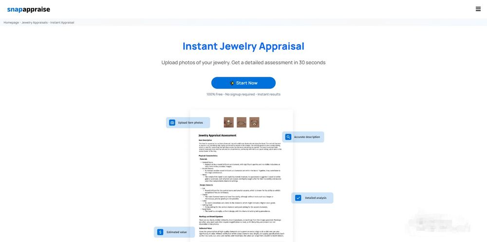 image for Jewelry Appraisal Assistant