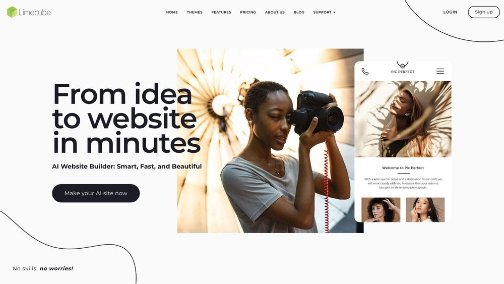 image for Limecube AI Website Builder