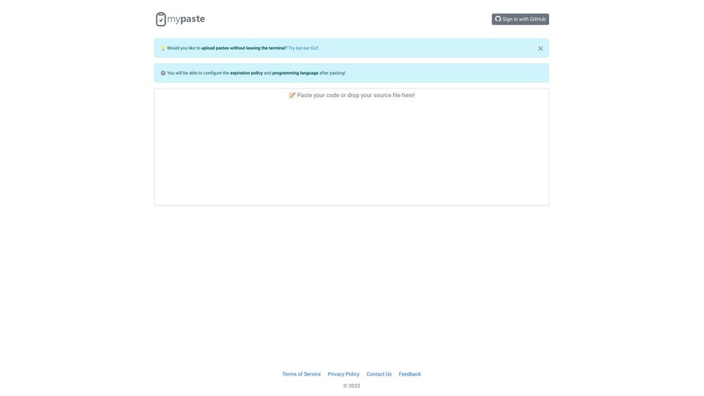 image for MyPaste