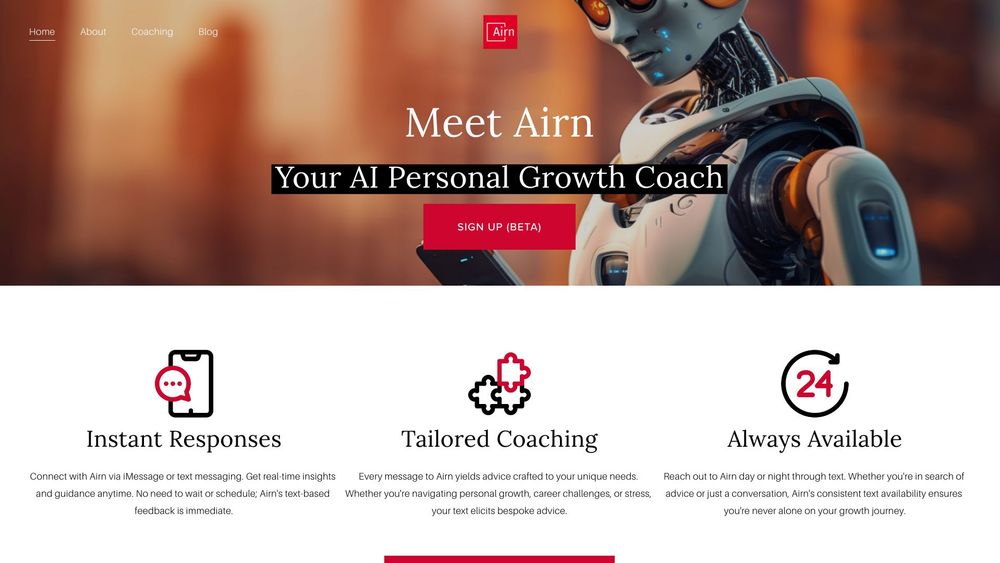 image for Airn - Your AI Personal Growth Coach