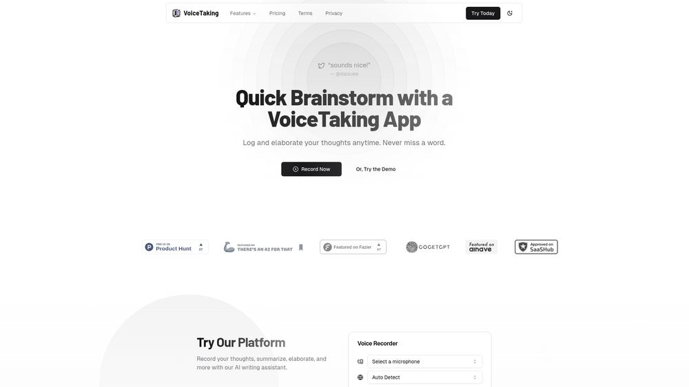 image for VoiceTaking