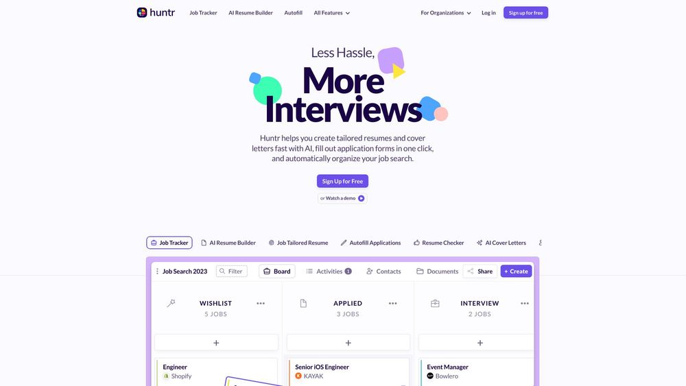 image for Huntr AI