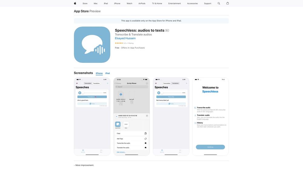 image for Speechless: audios to texts