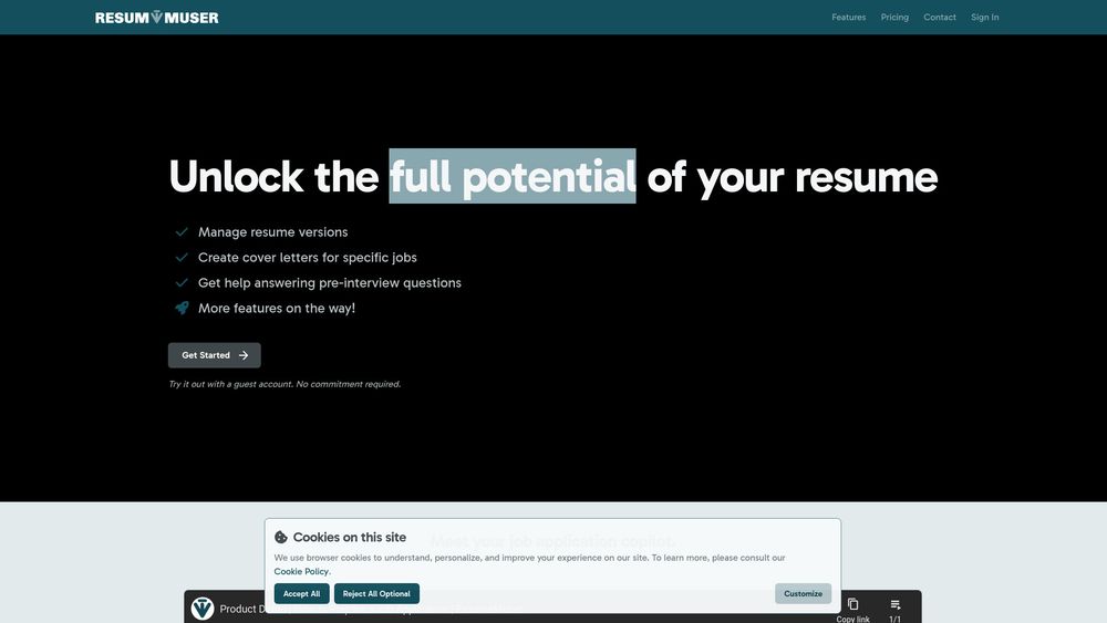 image for ResumeMuser