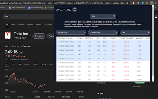 image for Options Chain
