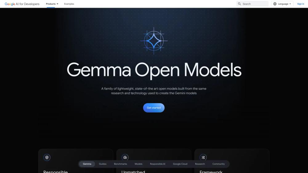 image for Gemma Open Models by Google