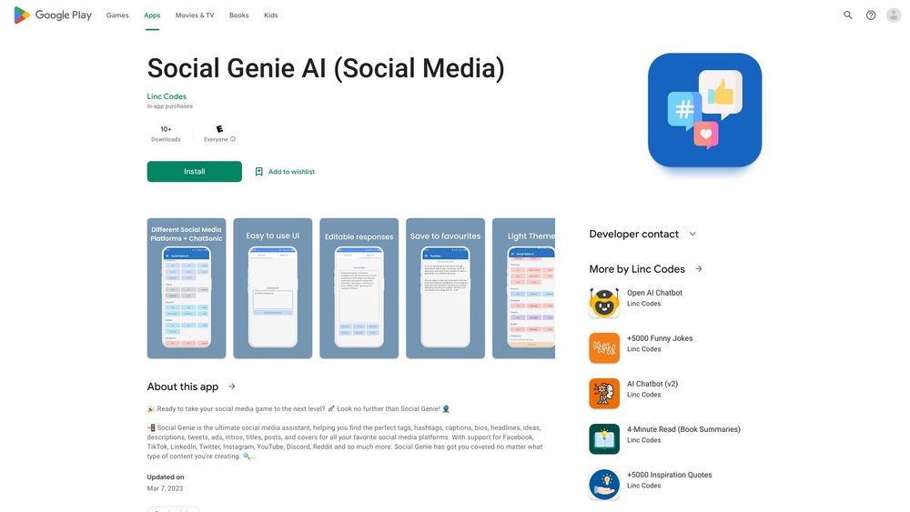 image for Social Genie AI