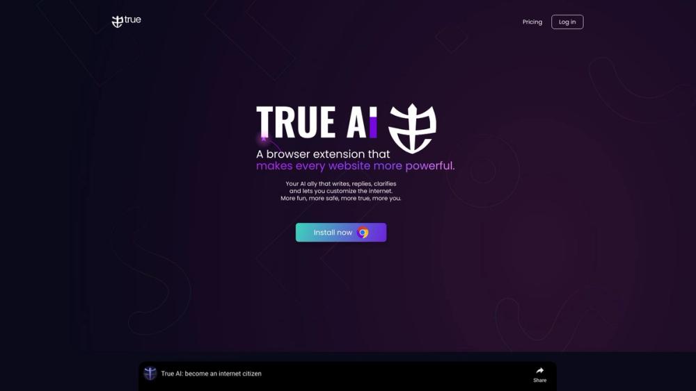 image for True AI