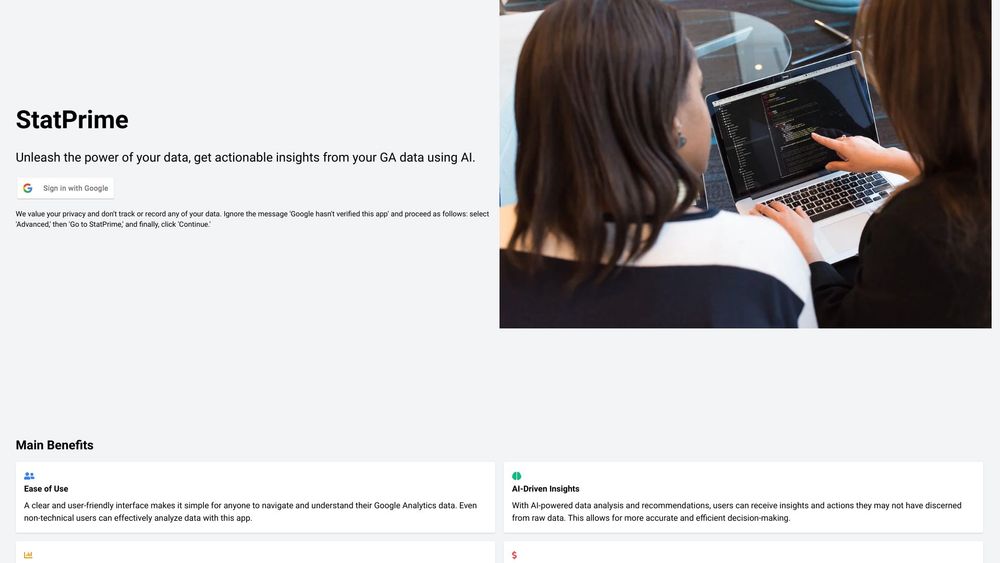 image for StatPrime AI Data Analyser