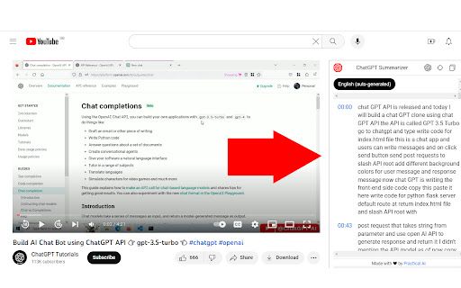 image for ChatGPT Summarizer: Pages, Articles, YouTube