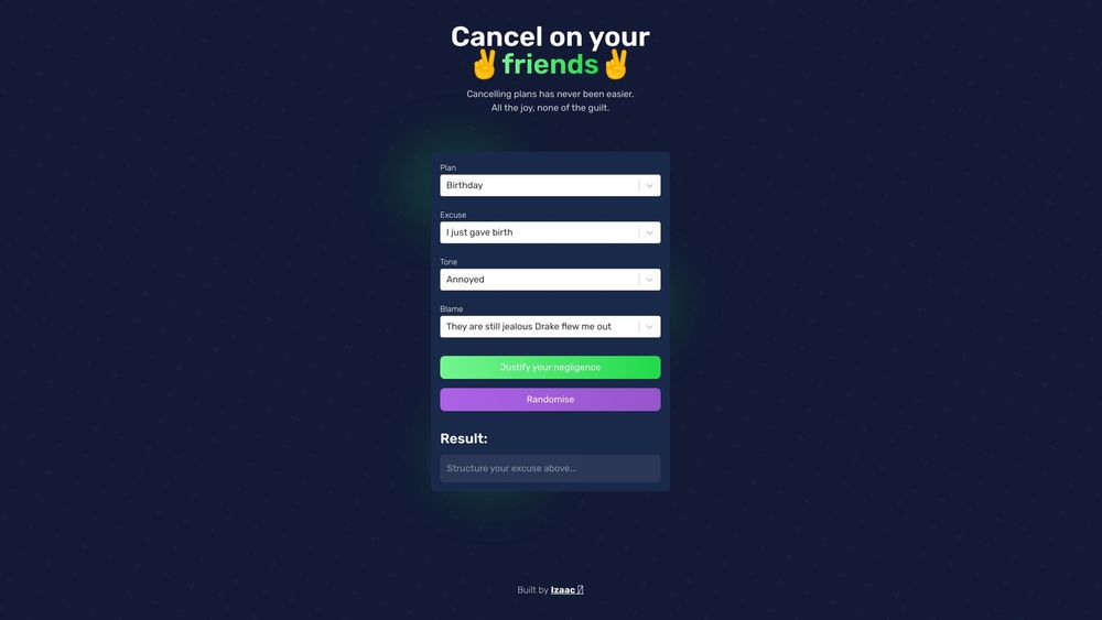 image for Cancel on your ✌️friends✌️