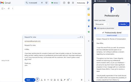 image for Professionally AI Email Writer