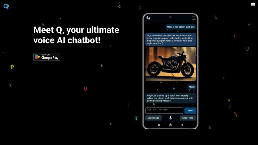 image for Q - The Ultimate AI Voice Chatbot