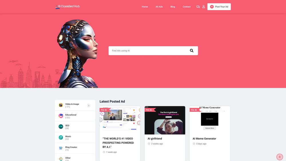 image for aiclassifiedhub.com