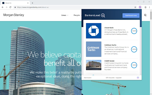 image for BankersLead - we help bankers find companies
